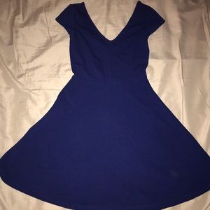 Blue dress mini